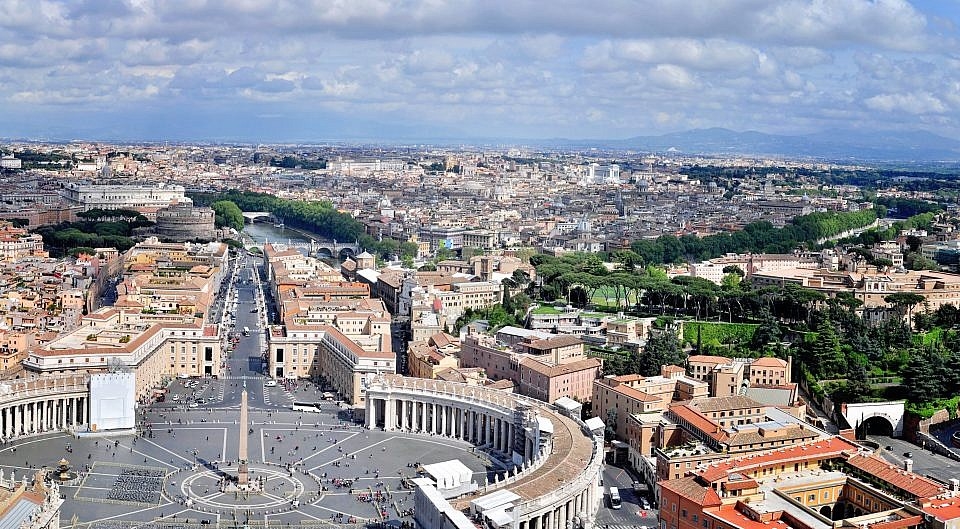 panorama vatican rome