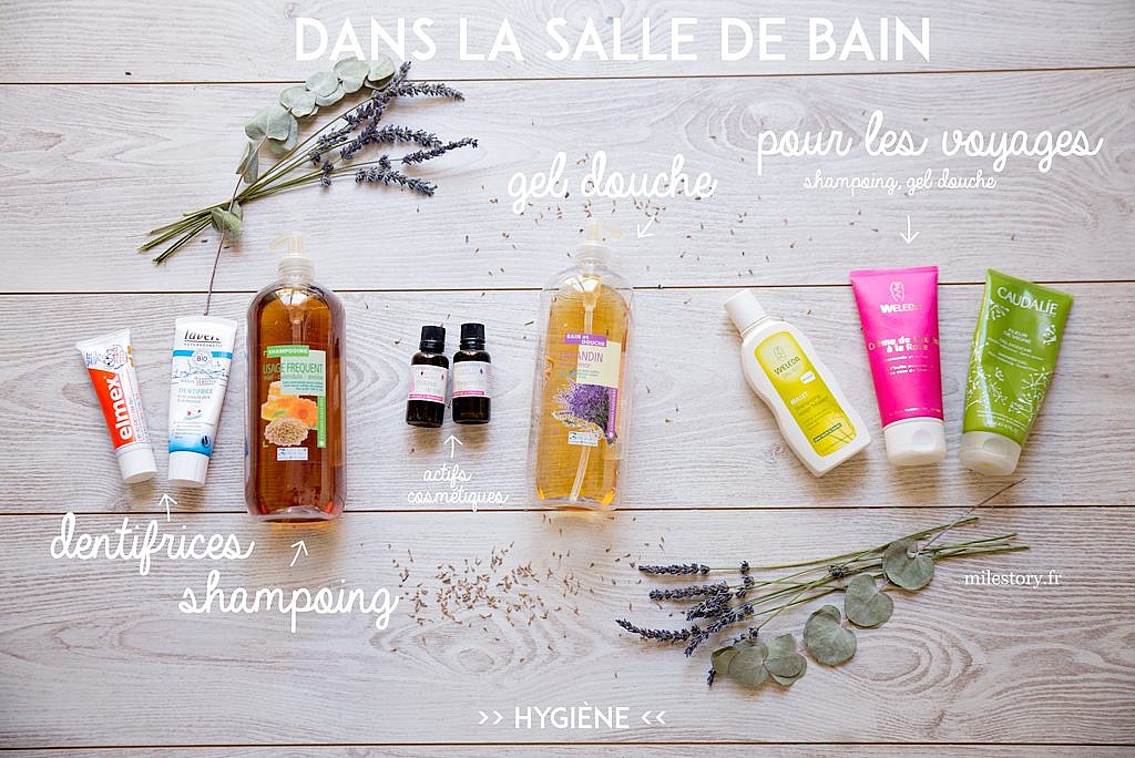 notre sélection de produits d'hygiène