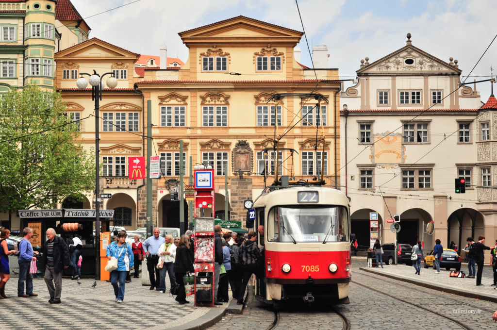 tram prague