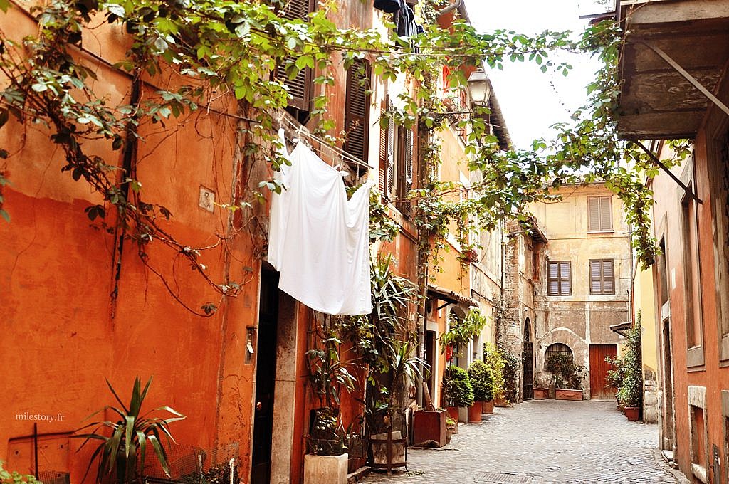 balade dans le quartier Trastevere