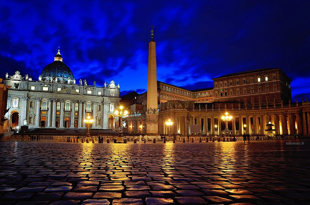 vatican by night