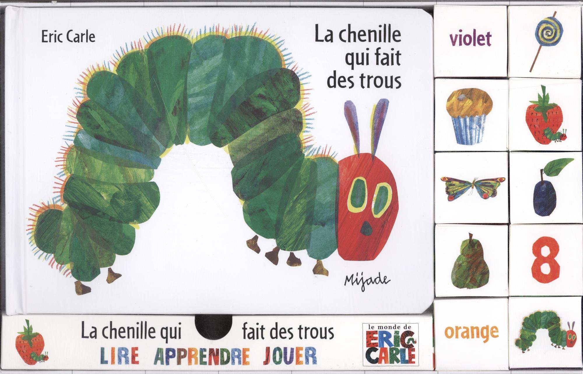 La Petite Chenille Qui Fait Des Trous Exploitation, livret d'Activités et livre à compter La chenille qui