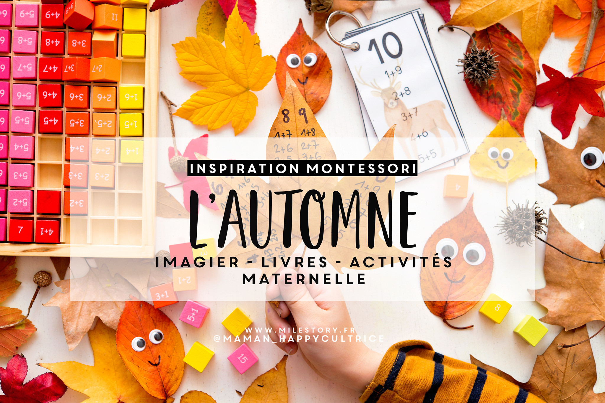 Fabriquer ses gommettes en feuille d'automne : activité nature enfant