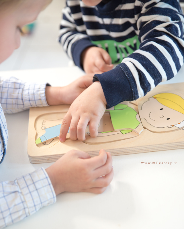 Coffret mon corps humain a reconstituer - Activité jeunesse / jeu éducatif