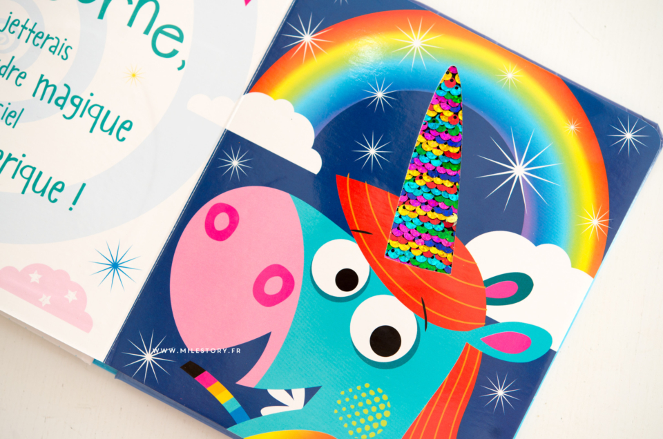 Si j’étais une Licorne, un livre à sequins !