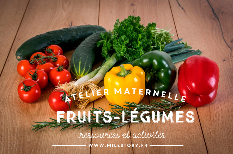 IEF – coschooling DDM – Livres et activités sur les fruits et légumes de saison en maternelle