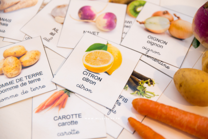 IEF - coschooling DDM - Livres et activités sur les fruits et légumes