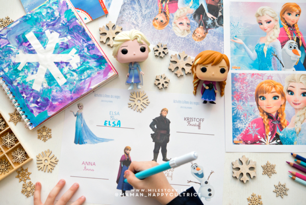 Activités reine des neiges - activités hiver maternelle - Milestory.fr