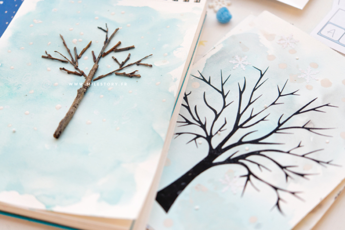  Foto zu Exploitation album l'arbre et l'hiver en maternelle - Milestory.fr 
