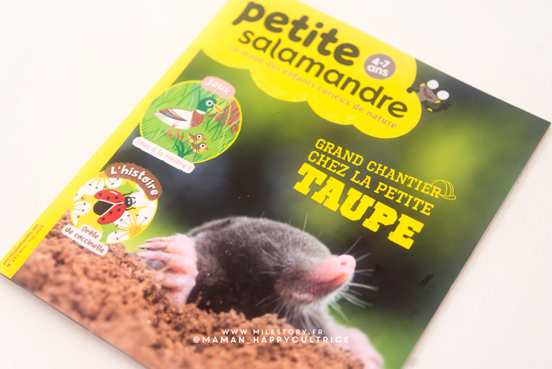 quel magazine choisir pour son enfant ? La petite salamandre + code promo