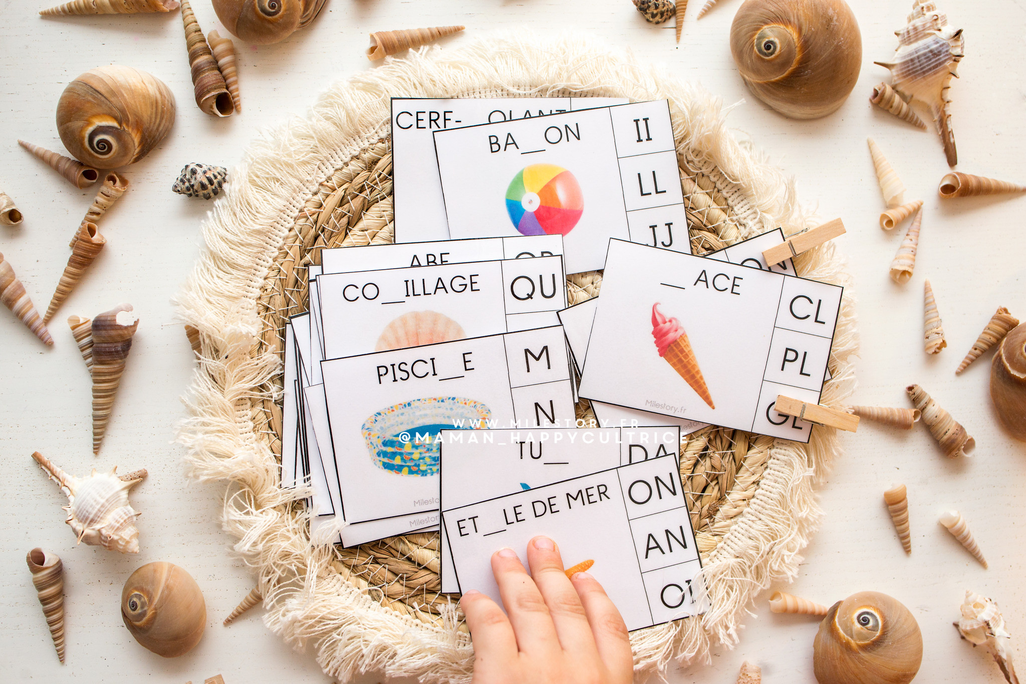 Activités maternelle sur l'été