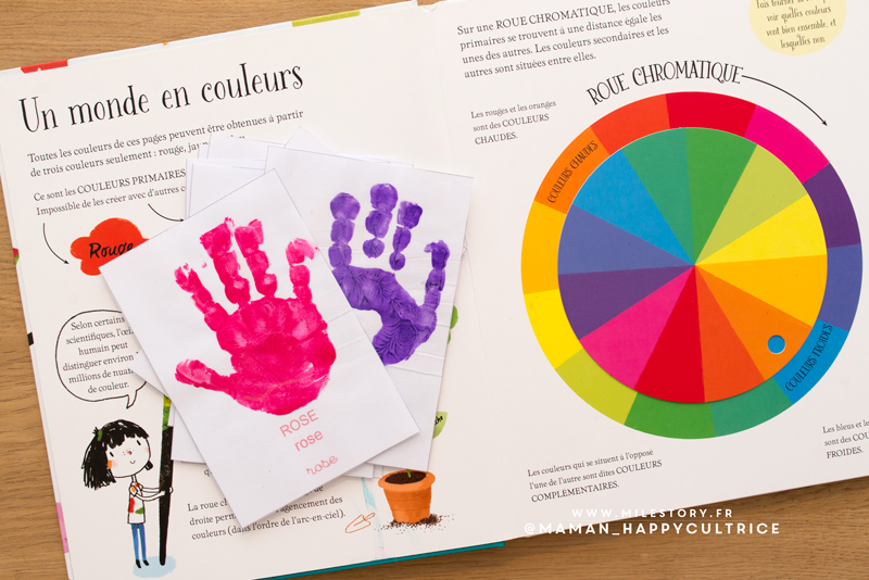 DIY imagier des couleurs à imprimer pour apprendre les couleurs 