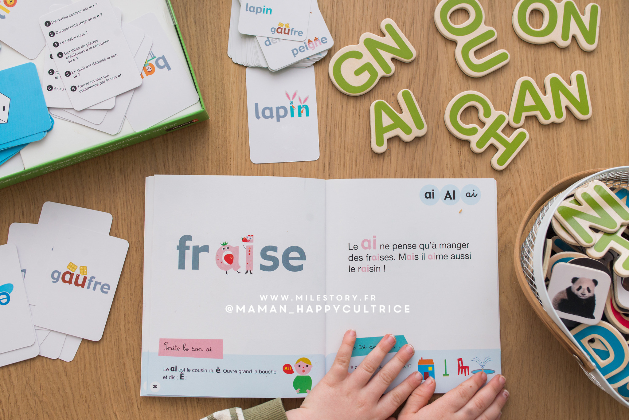 Apprendre A Lire Je Joue Et J Apprends Les Mots Avec Des Sons Complexes Coffret Jeux Des 5 Ans Milestory Fr