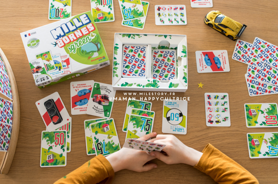 Idée cadeau : jeu mille Bornes Green