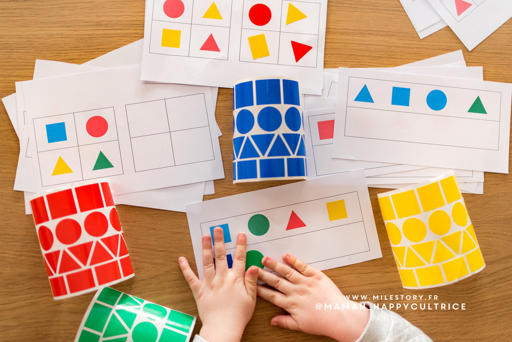 Activités maternelle formes géométriques