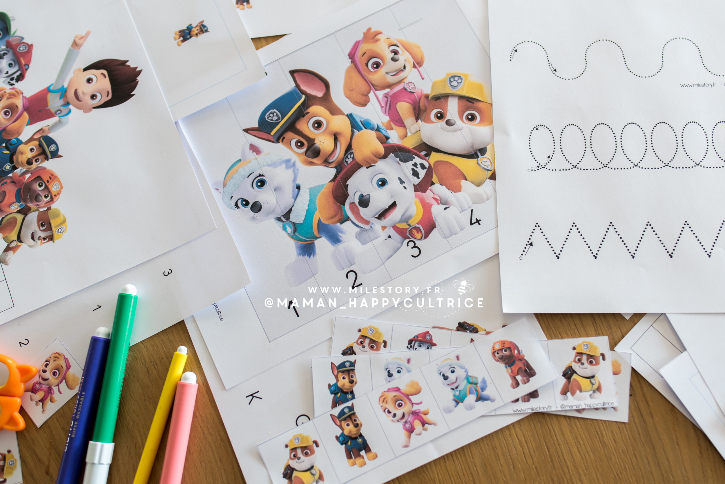 Maternelle Activité Pat Patrouille A Imprimer