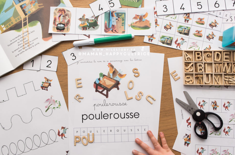 Exploitation Album Poule Rousse Père Castor Maternelle (fiches pdf à imprimer)