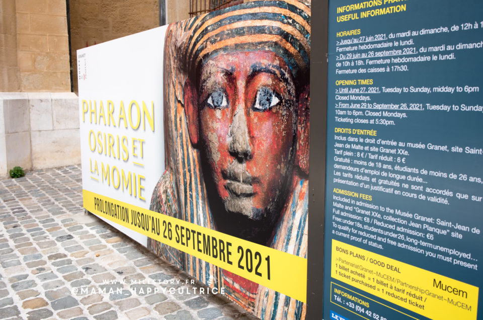 Pharaons, Osiris et la momie - Aix en Provence