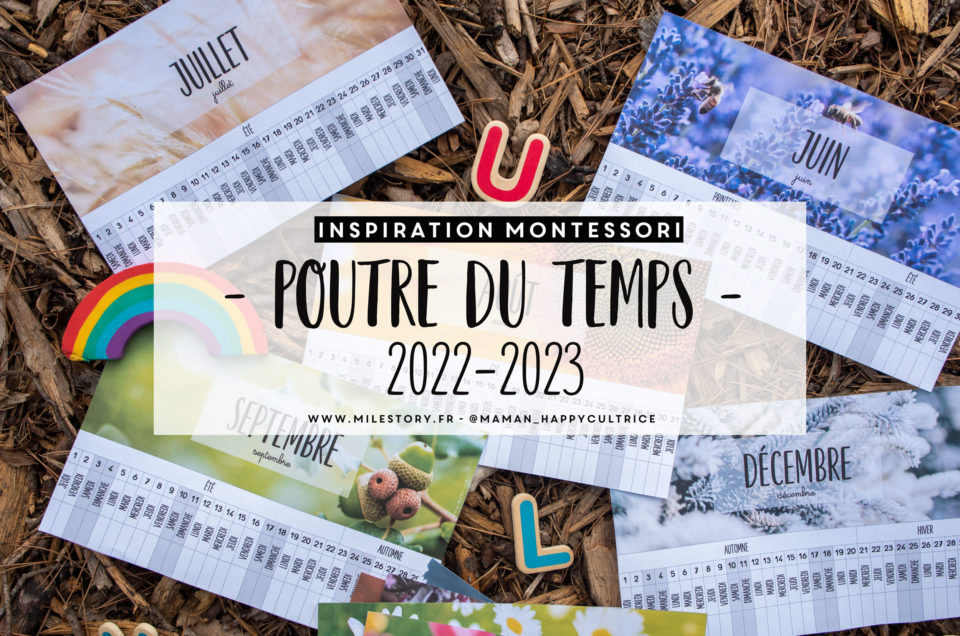 Petite poutre du temps 2022-2023 à imprimer