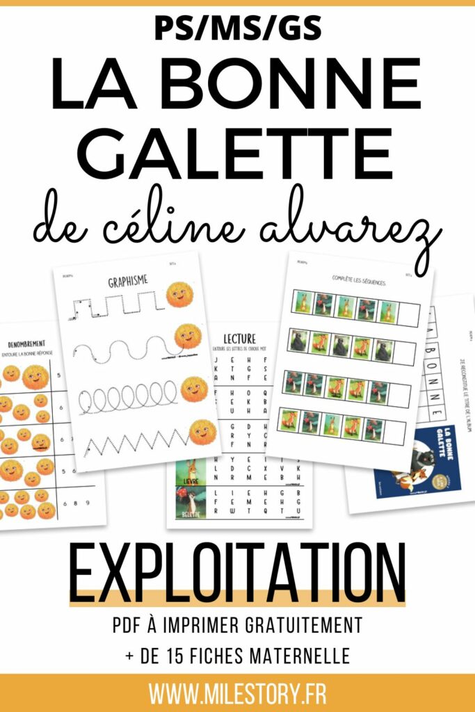 La bonne galette - Les Lectures naturelles de Celine Alvarez