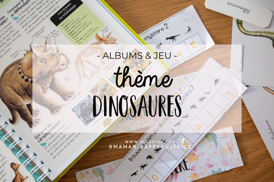 Apprendre tout en s'amusant : les dinosaures en jeu et en livres pour enfants